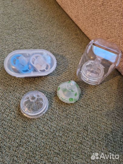 Соски для бутылочек avent, pigeon, dr brown