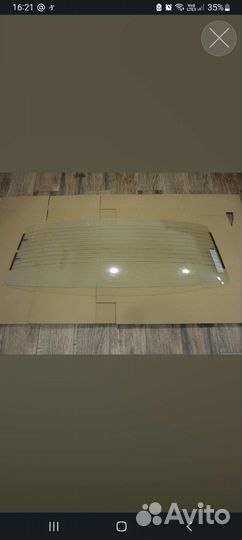 Заднее стекло волга