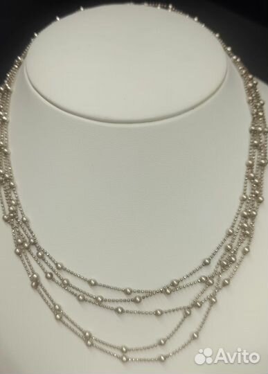 Колье,Серебро,875, 20,1 гр