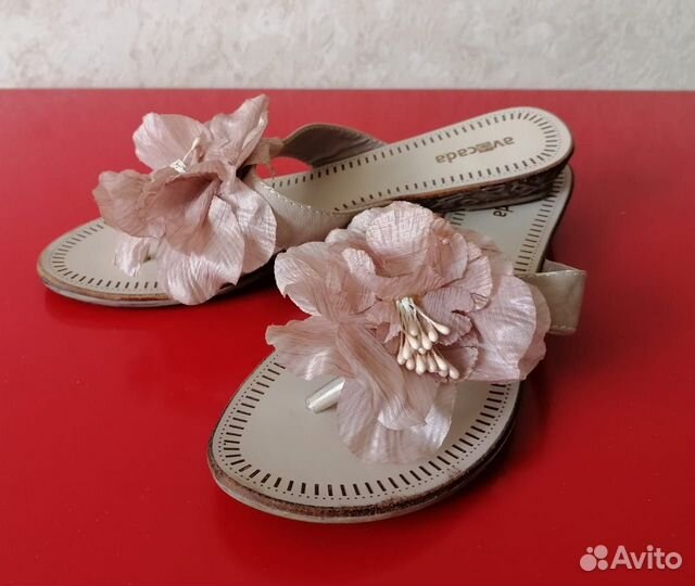 Босоножки шлёпанцы женские, 38 размер