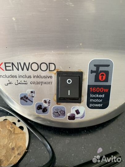 Мясорубка kenwood pro 1600