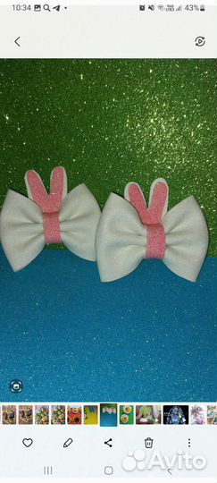 Резинки для волос ручной работы