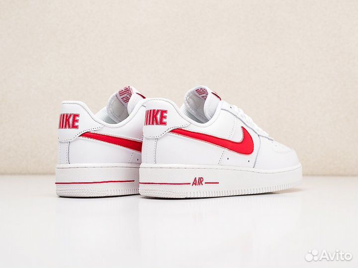 Кроссовки Nike Air Force 1 ’07 3 Gym Red (36-45)