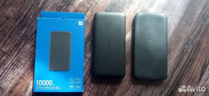 Xiaomi power bank 10000 с чехлом