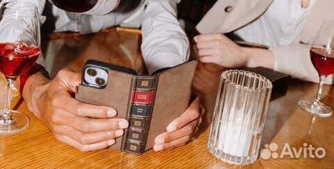 Чехол Twelve South BookBook for iPhone 15 Brown