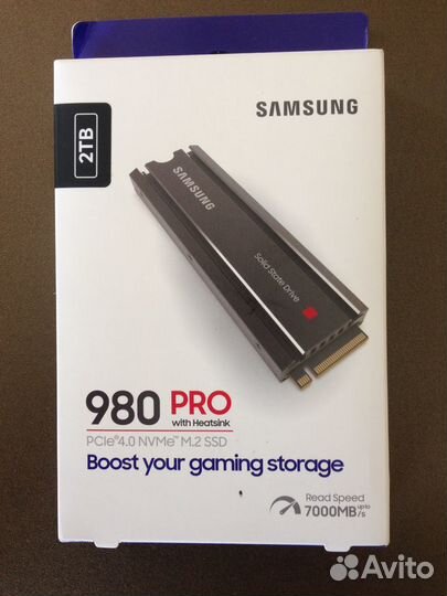 Жёсткий диск SSD m2 nvme Samsung 980 Pro 2TB