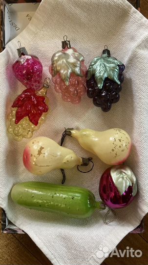 Елочные игрушки СССР