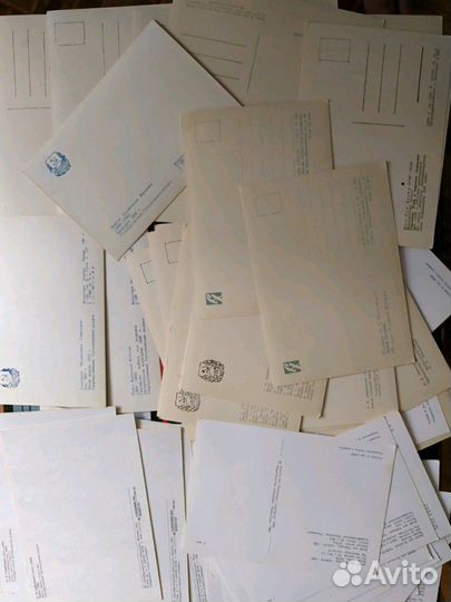 Открытки старые с 1958 по 1983 год. 71шт. Живопись