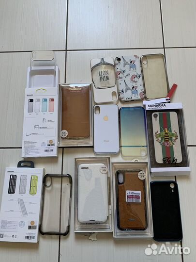 Бампера и книжки на iPhone XR цена за Все