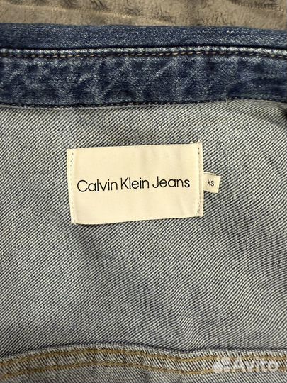 Джинсовая рубашка женская Calvin klein
