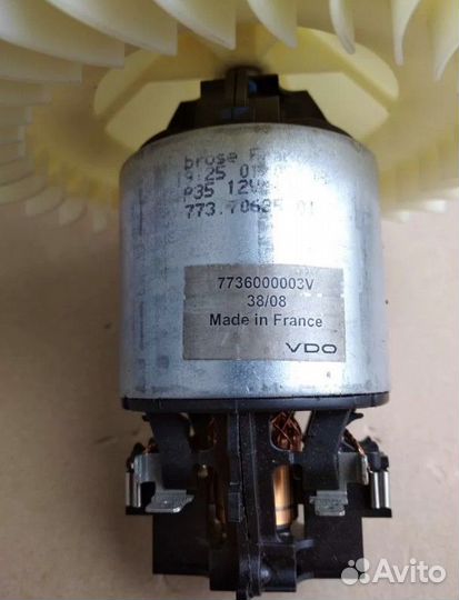 Мотор вентилятора печки новый Renault Megan