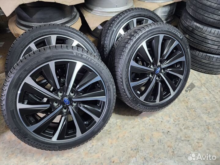 Колеса subaru + michelin 225/45 R18 без пр по РФ