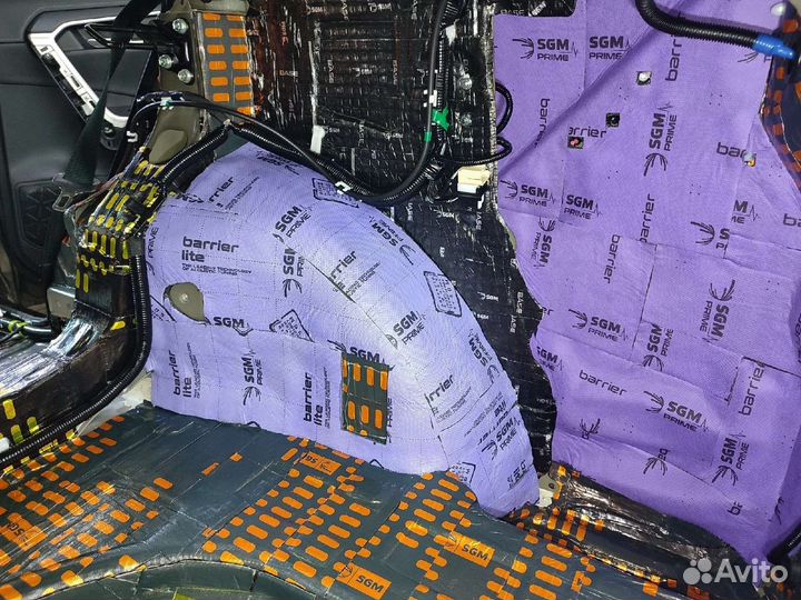 Шумоизоляция автомобилей