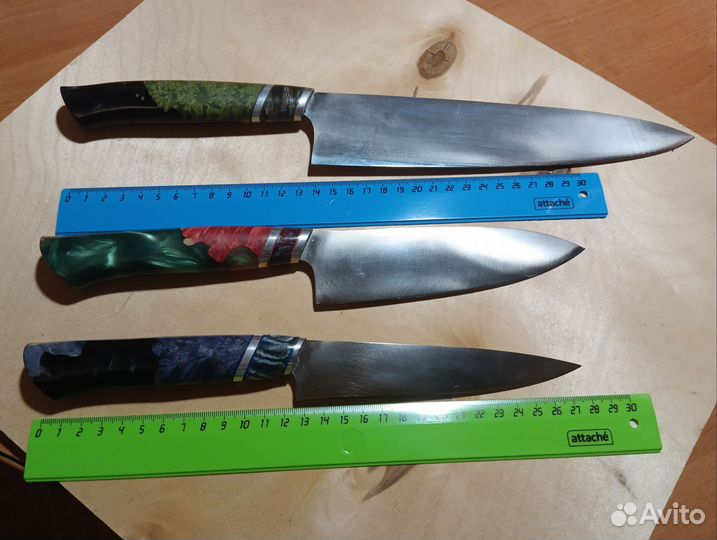Кухонные ножи ручной работы(набор)