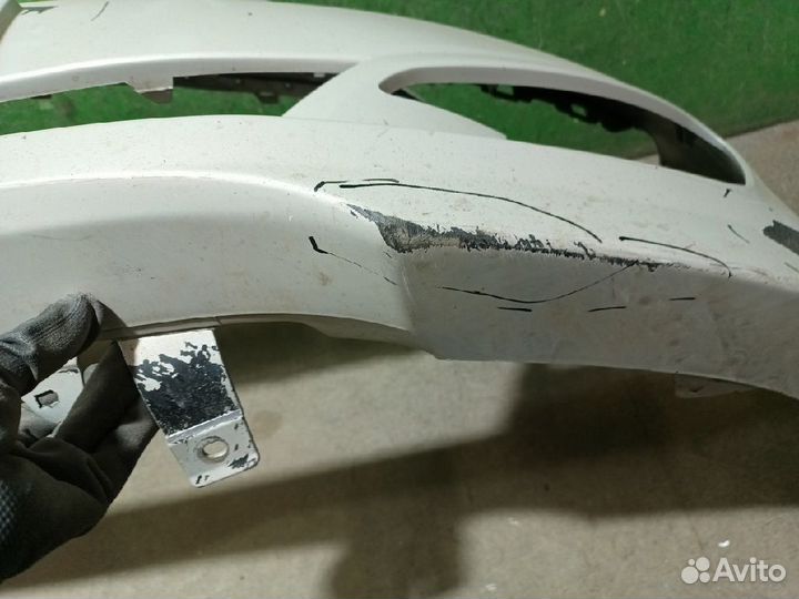 1083237 hyundai solaris облицовка бампера переднего 2015