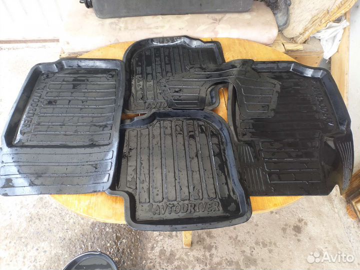 Коврики резиновые skoda rapid 2018г