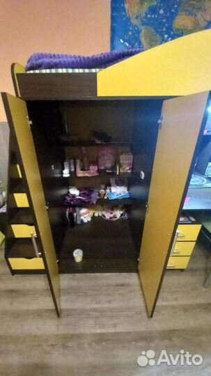 Кровать чердак