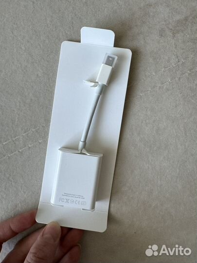 Кабель mini display port to vga