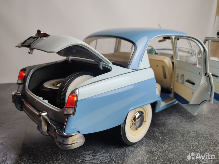 Сборная модель волга газ 21 1:8. Деагостини