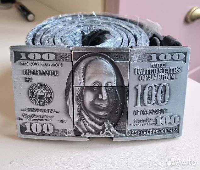 Ремень мужской с зажигалкой