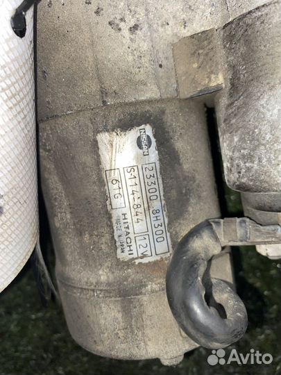 Стартер QR20DE Nissan X-Trail T30 NT30 233008H300