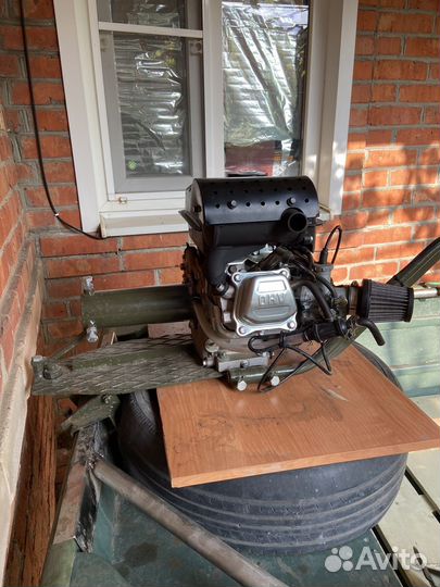 Болотоход со сьемной длинной ногой