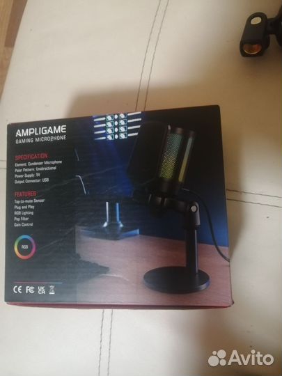 Микрофон Fifine AmpliGeme A6 NEO обновленный А6V