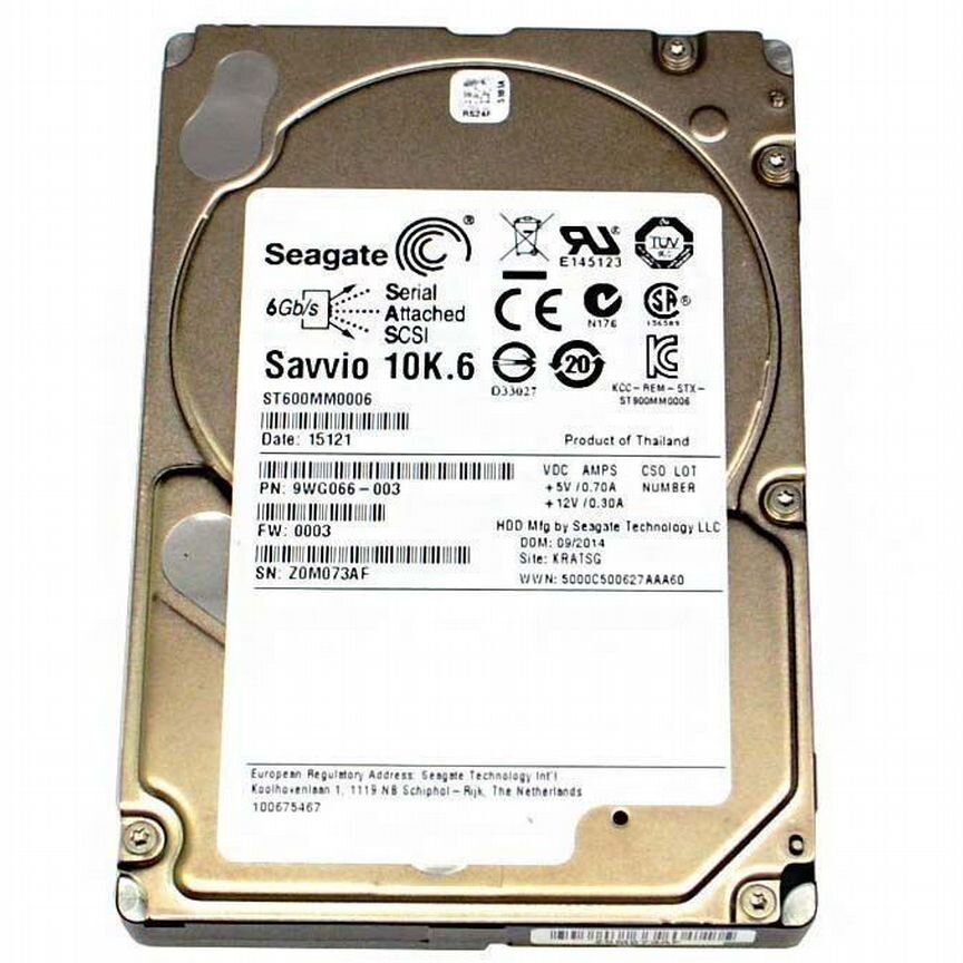 [ST600MM0006] Жесткий Диск Seagate 600gb Sas 2.5 St600mm0006