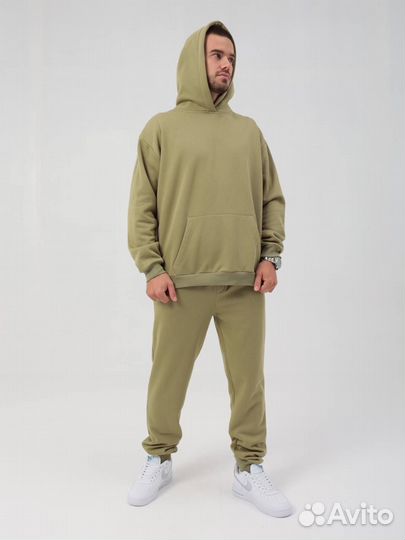 Теплые оверсайз костюмы с евро-начесом