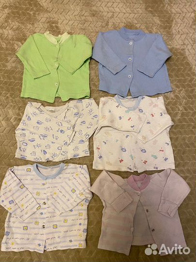 Вещи пакетом от 0 - 3 мес на девочку