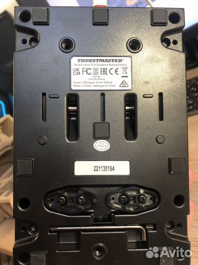 Джойстик TCA Quadrant Boeing Edition