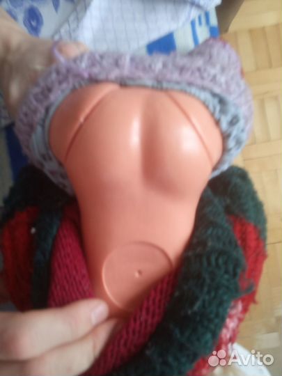 Кукла редкая ГДР Обижулька