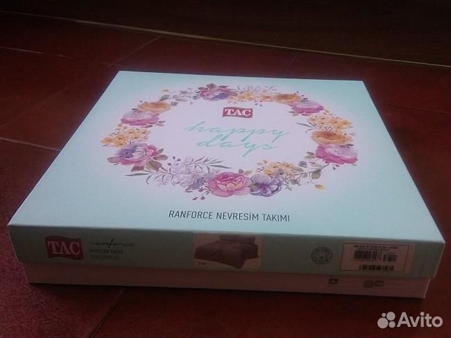 Постельное белье ранфорс Tac Jenny евро