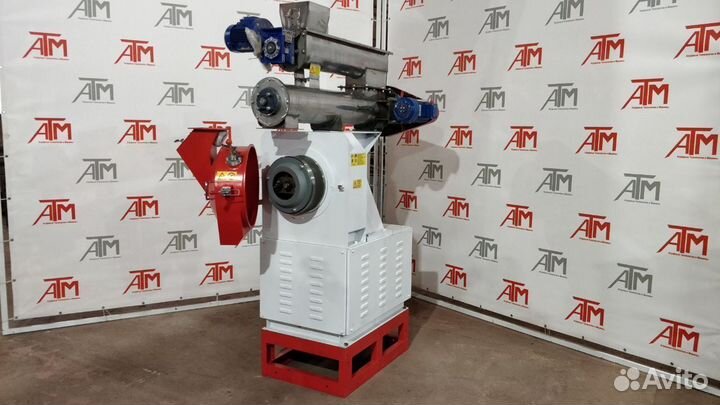 Пеллетайзер комбикорма, опилок, лузги, отрубей