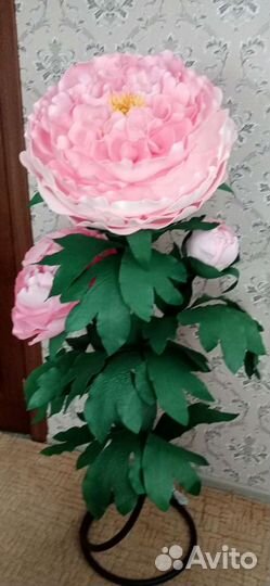 Ростовые цветы, цветы - торшеры, светильники, рост