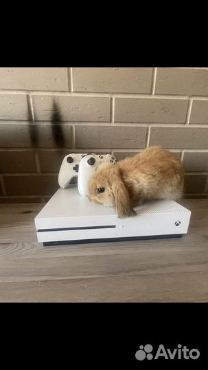 Xbox One S и 2 геймпада