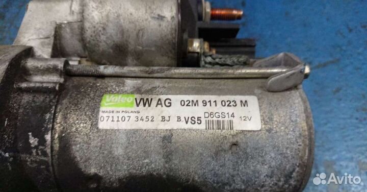 Стартер Volkswagen Passat B6