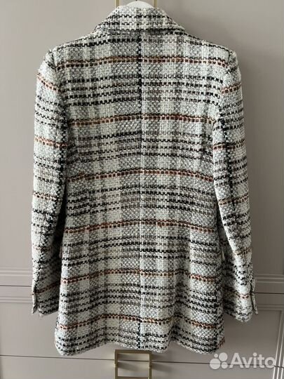 Твидовый жакет zara