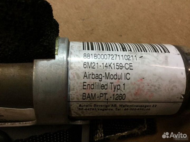 Подушка безопасности боковая (шторка) Ford S-Max