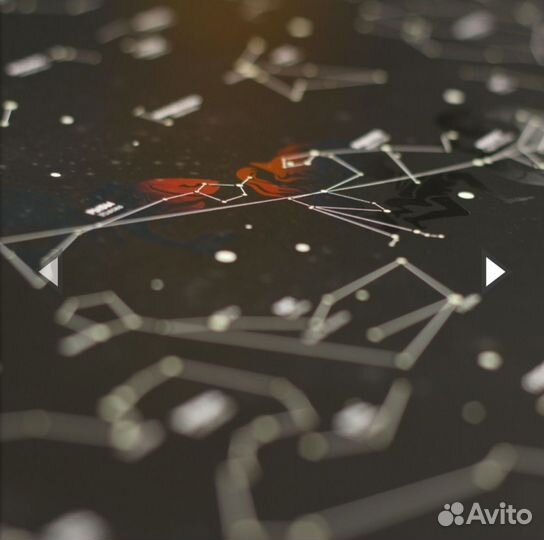 Светящаяся карта звездного неба Star Light Map