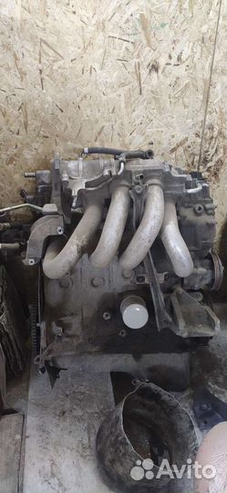 Двигатель и коробка