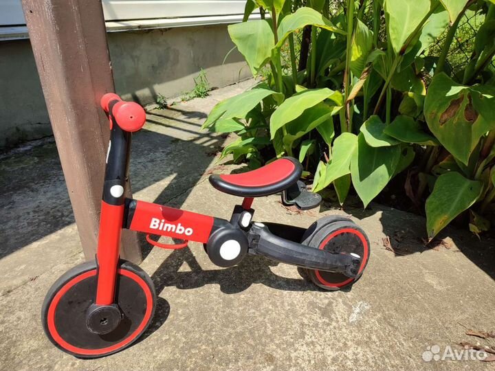 Трехколесный велосипед-беговел 3 в 1