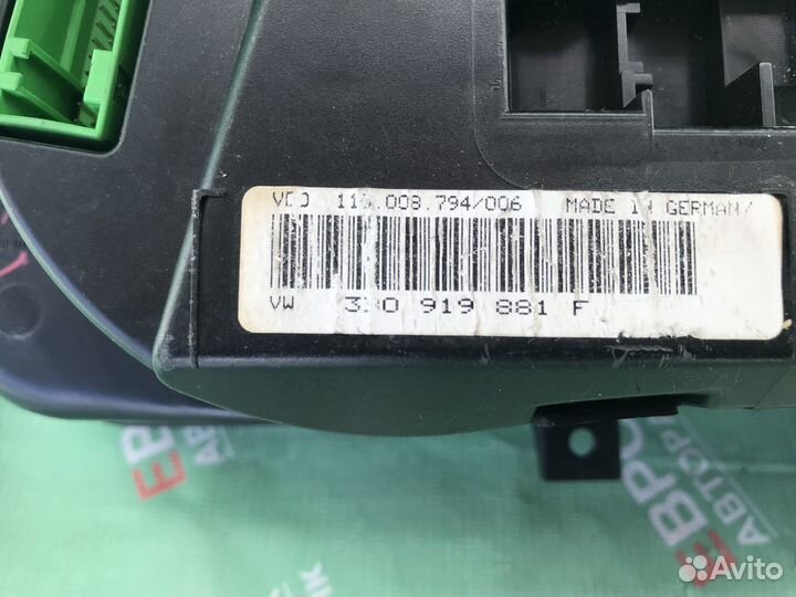 Панель приборов VW Passat B5 1999