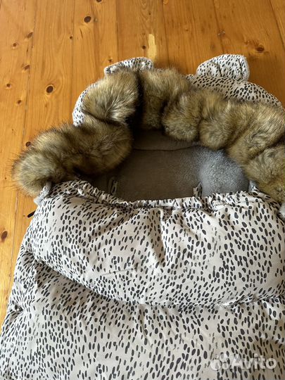 Зимний конверт в коляску