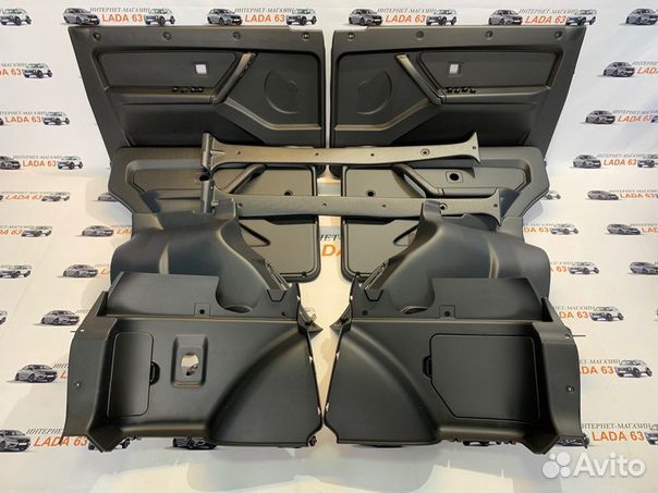 Обивка салона Н/О для 5-дверной Лада 4Х4, Урбан