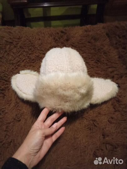 Шапка ушанка женская меховая