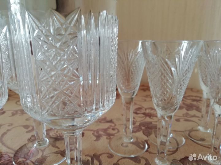 Хрустальные фужеры