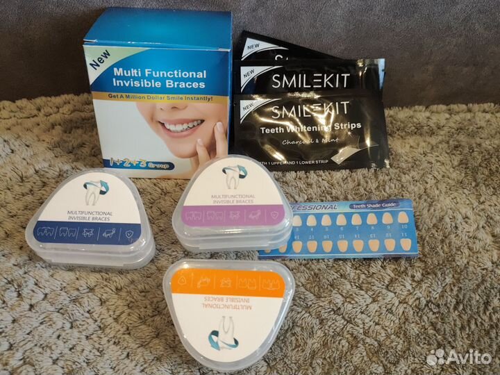 Набор кап стоматологических 3 шт новые набор