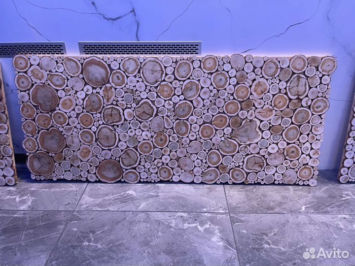 Панно из можжевельника