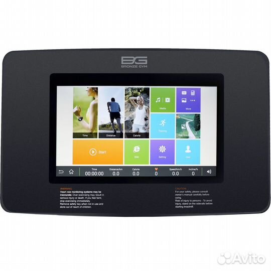 Беговая дорожка bronze GYM T1000M PRO TFT turbo Пр